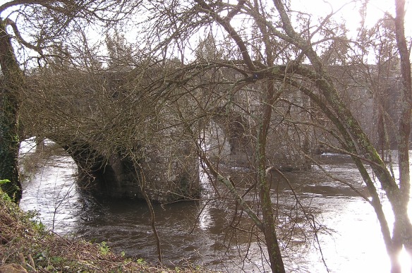 Puente romano sobre el Ulla